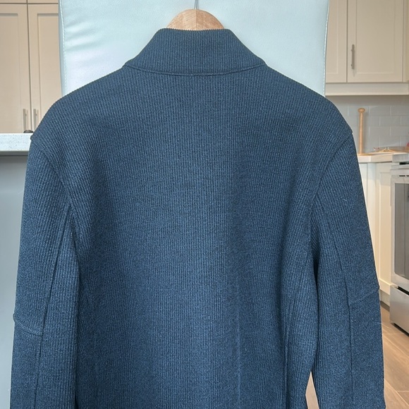 StormPack Sunice Men’s Thermal Jacket Dark Blue Zip Up Size L - Picture 7 of 12